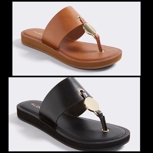 ALDO Yilania Thong Sandals-2 pairs